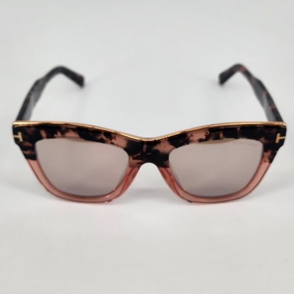 Tom Ford Julie Semi Cat Eye Tortoise Shell Women's Sunglasses - Picture 3 of 13